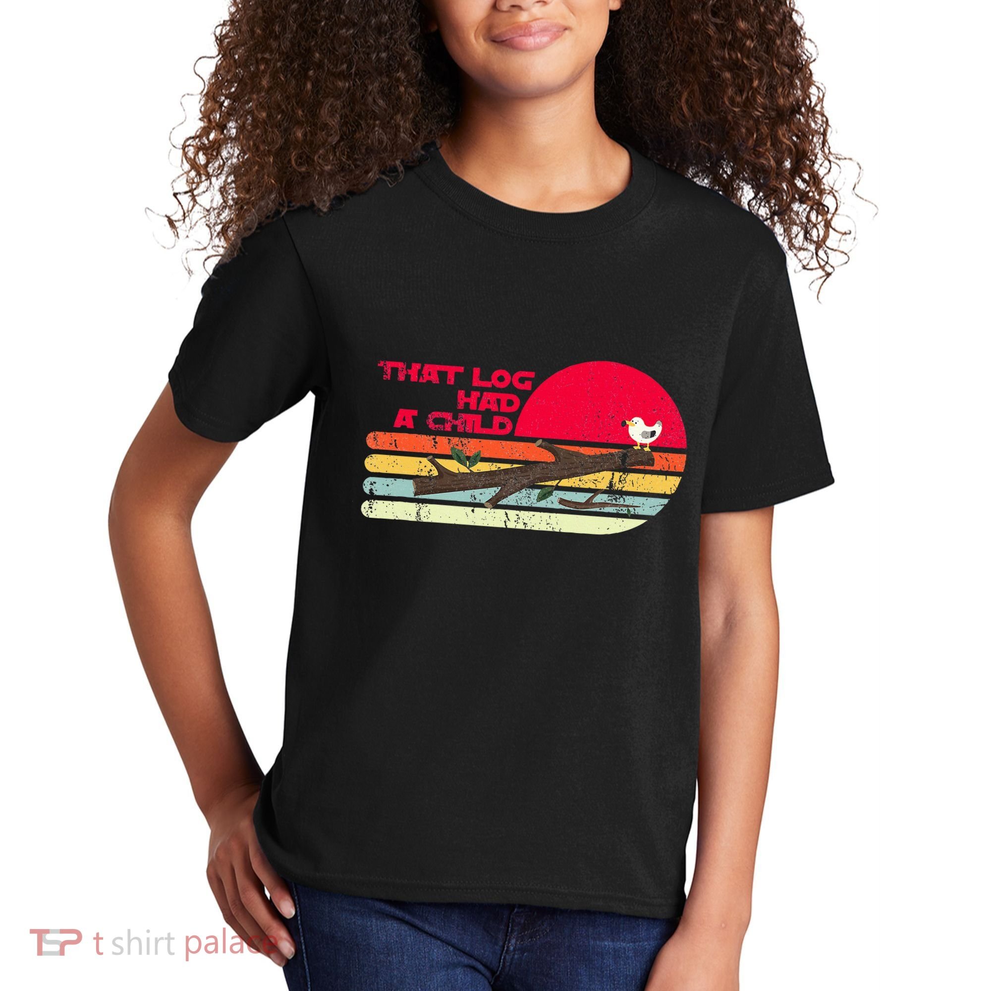 Seagulls That Log Had A Child Dank Meme Stop It Now Dad Joke Kids T-Shirt
