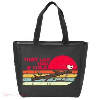 Seagulls That Log Had A Child Dank Meme Stop It Now Dad Joke Tote Bag