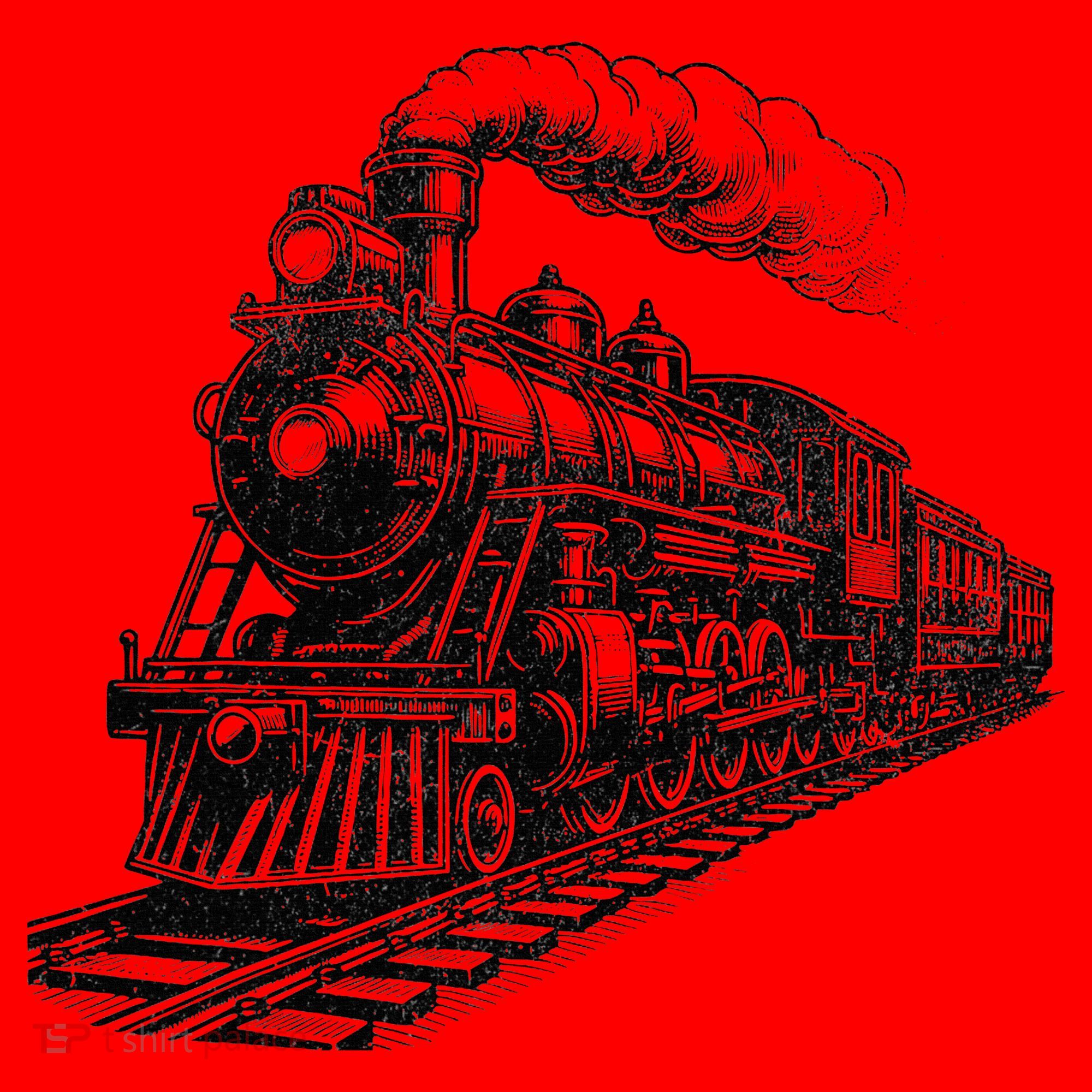 Steam Train Locomotive Steam Engine Santa Hat