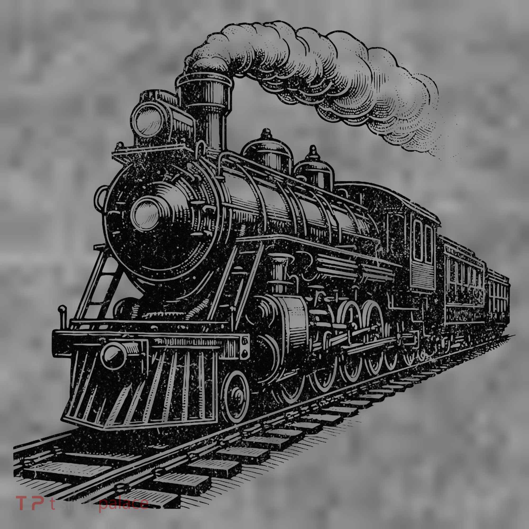 Steam Train Locomotive Steam Engine Toddler Hoodie