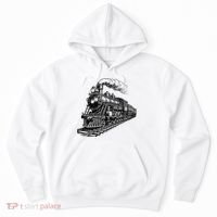 Steam Train Locomotive Steam Engine Hoodie thumb 0