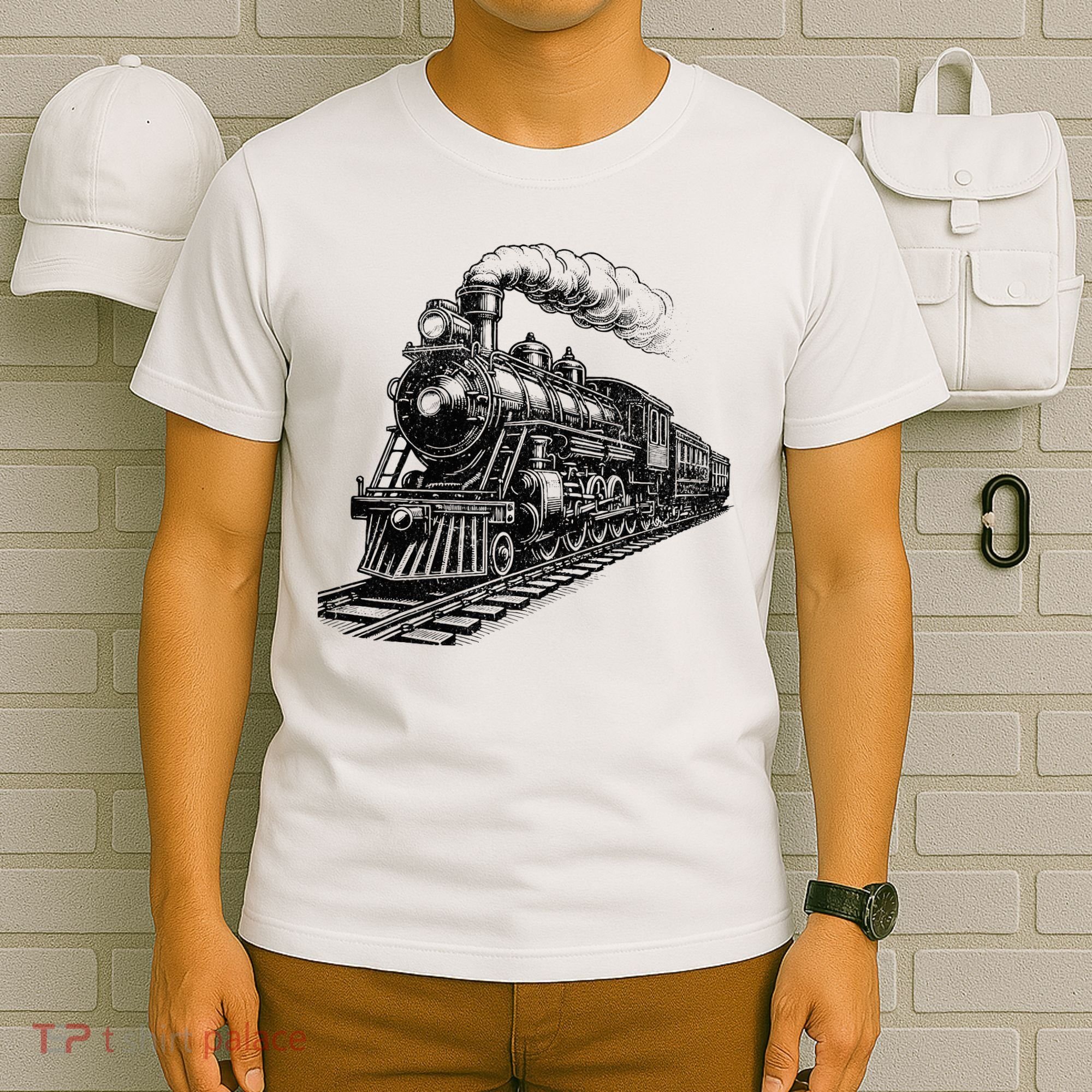 Steam Train Locomotive Steam Engine T-Shirt