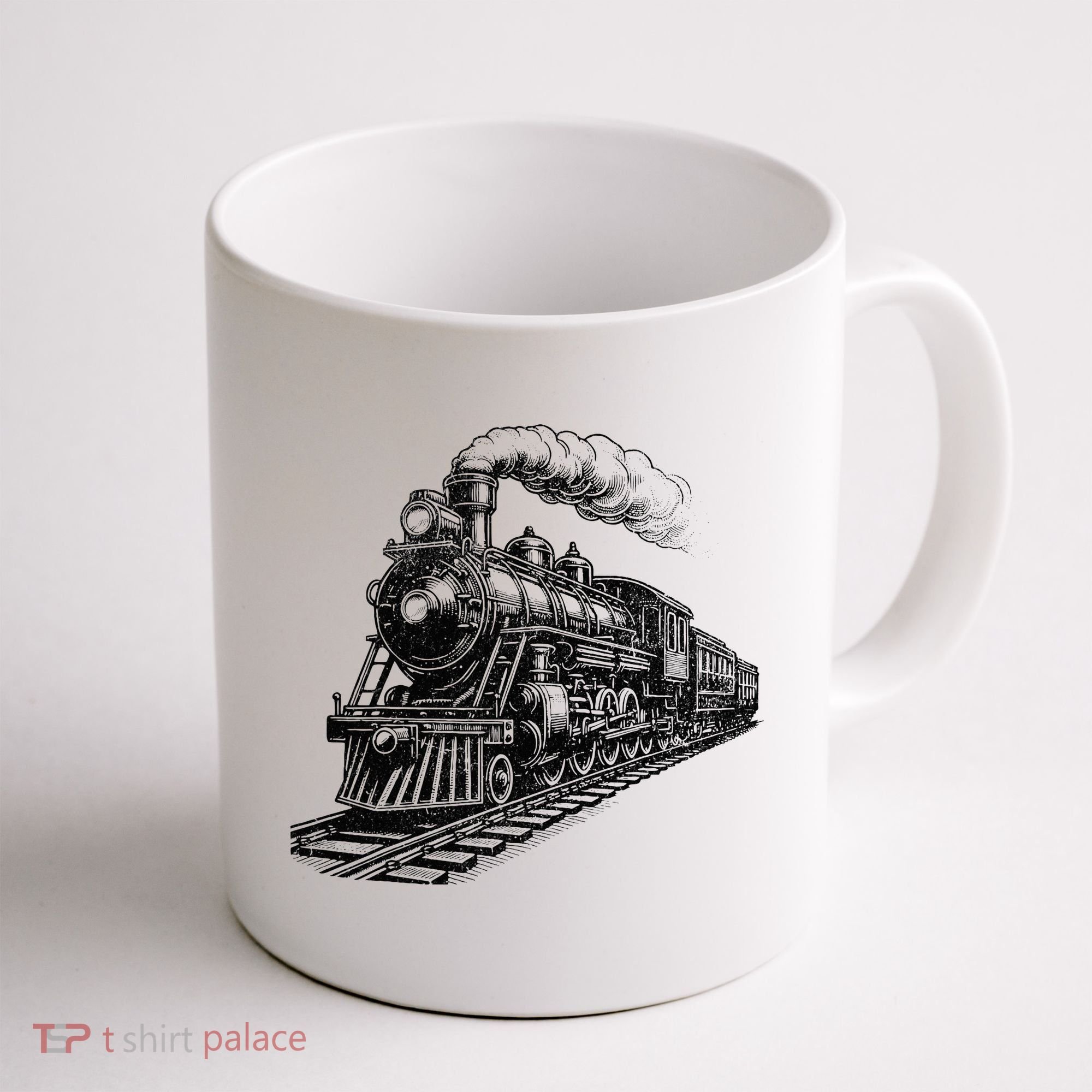 Steam Train Locomotive Steam Engine Coffee Mug