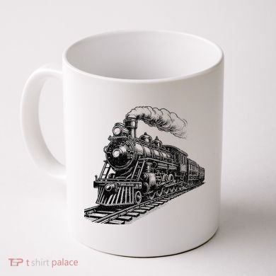 Steam Train Locomotive Steam Engine Coffee Mug
