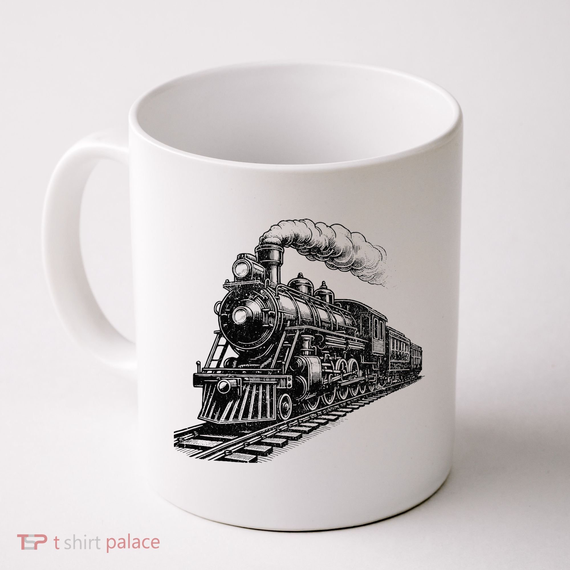 Steam Train Locomotive Steam Engine Coffee Mug