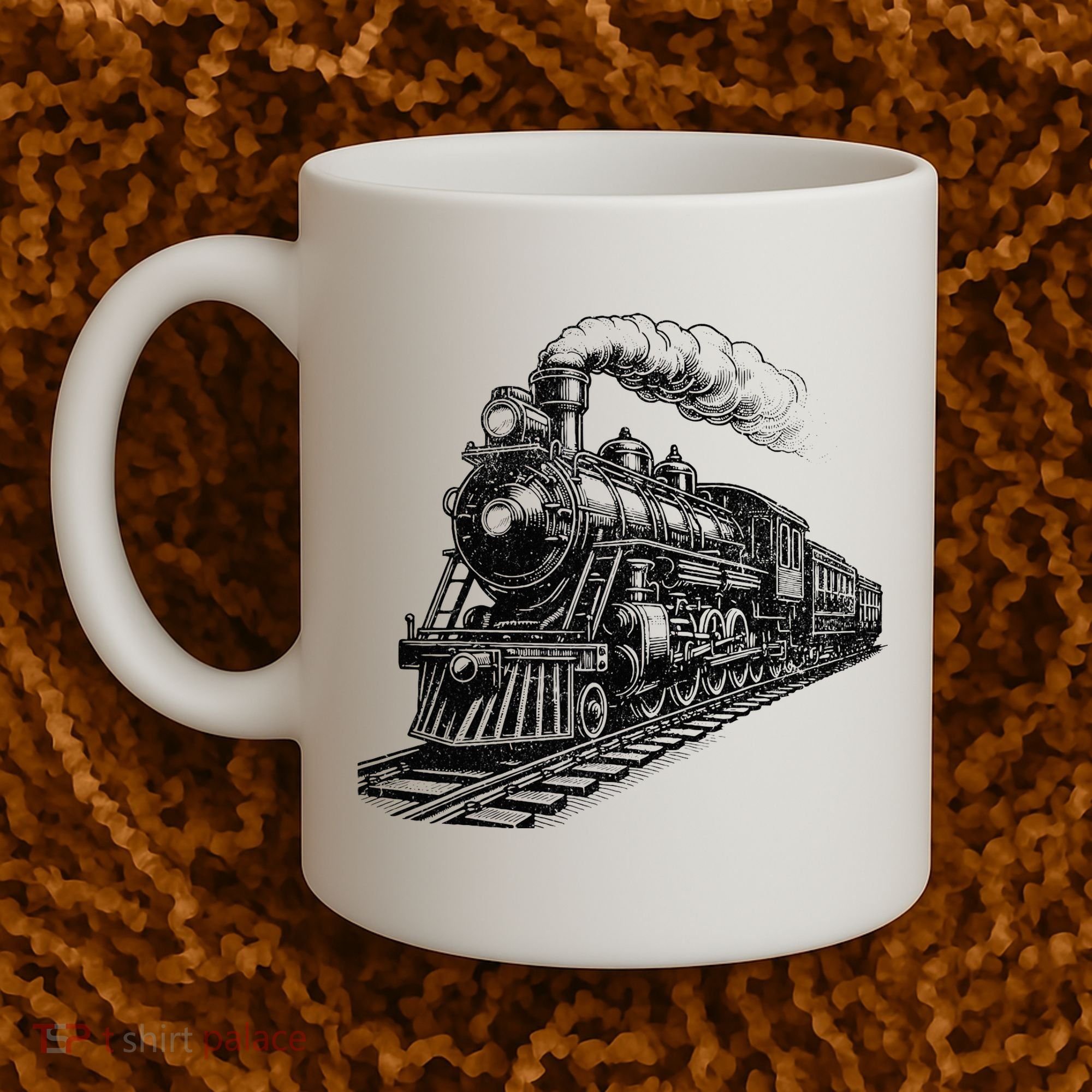 Steam Train Locomotive Steam Engine Coffee Mug