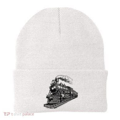 Steam Train Locomotive Steam Engine Beanie