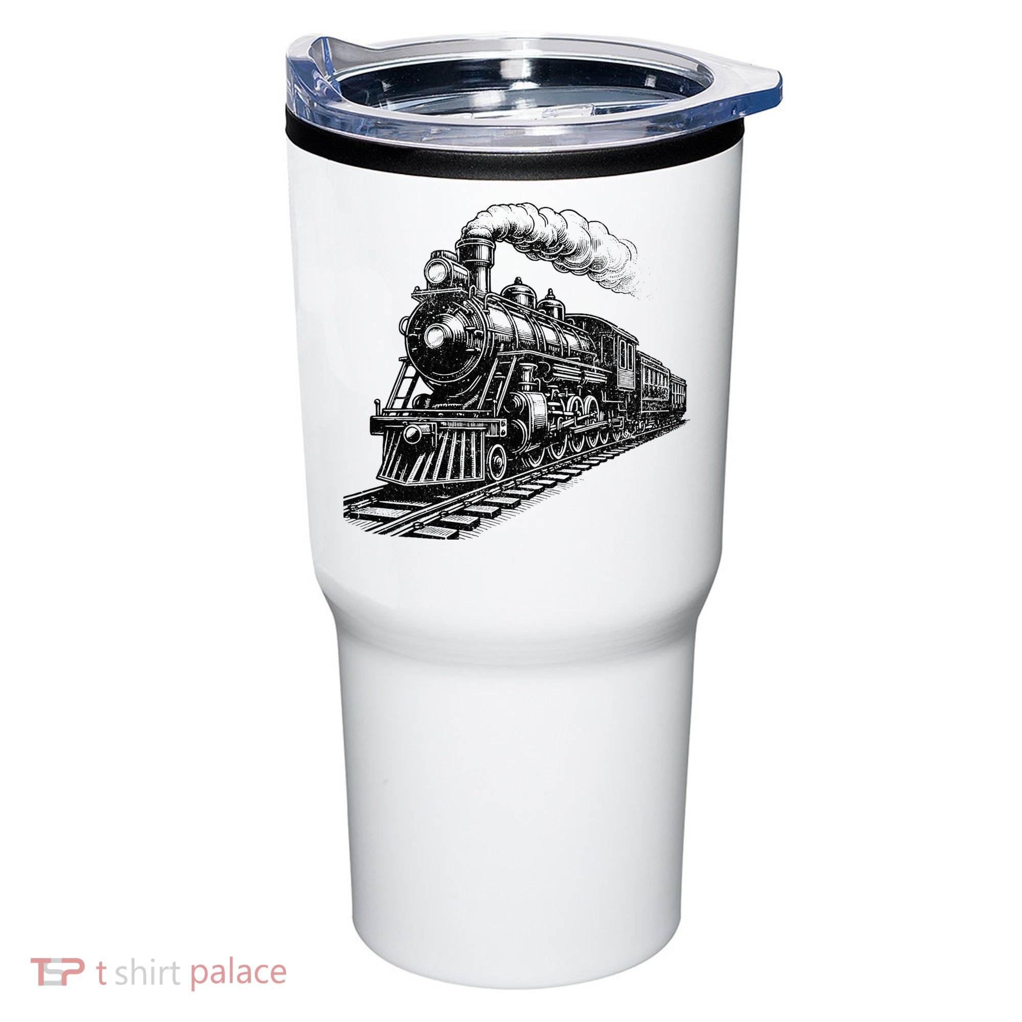 Steam Train Locomotive Steam Engine Tumbler