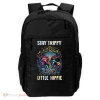 Stay Trippy Little Hippie Mushroom Backpack thumb 0