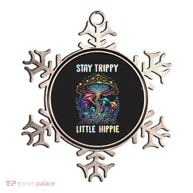 Stay Trippy Little Hippie Mushroom Ornament