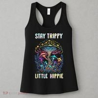 Stay Trippy Little Hippie Mushroom Women's Tank Top thumb 3