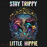 Stay Trippy Little Hippie Mushroom Women's Tank Top thumb 5