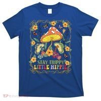 Stay Trippy Little Hippie Retro Mushrooms Vintage 70s Vibes T-Shirt thumb 0