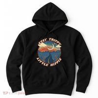 Stay Trippy Little Hippie Funny Peace Love Hippy Gift Hoodie thumb 0