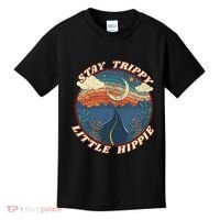 Stay Trippy Little Hippie Funny Peace Love Hippy Gift Kids T-Shirt thumb 0