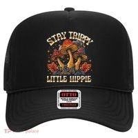 Stay Trippy Little Hippie Magic Mushroom Hippy Trippie Day Hat thumb 0