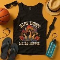 Stay Trippy Little Hippie Magic Mushroom Hippy Trippie Day Tank Top thumb 4