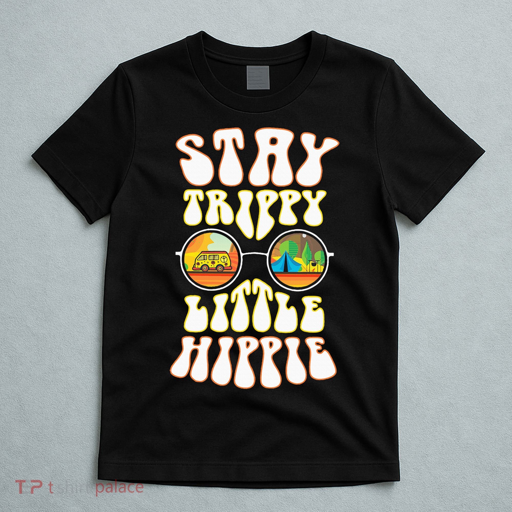 Stay Trippy Little Hippie Hippies Vintage Retro Hippy Gift T-Shirt