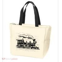 Steam Train Locomotive Engineer Railway Women Tote Bag thumb 3