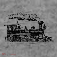 Steam Train Locomotive Engineer Railway Women Toddler Hoodie thumb 2
