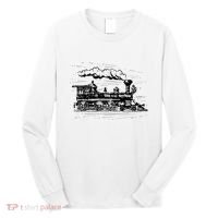 Steam Train Locomotive Engineer Railway Women Long Sleeve Shirt thumb 0