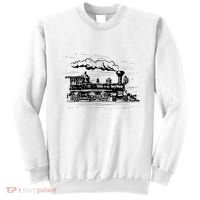 Steam Train Locomotive Engineer Railway Women Sweatshirt thumb 0