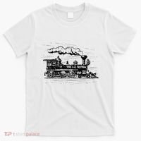 Steam Train Locomotive Engineer Railway Women T-Shirt thumb 0
