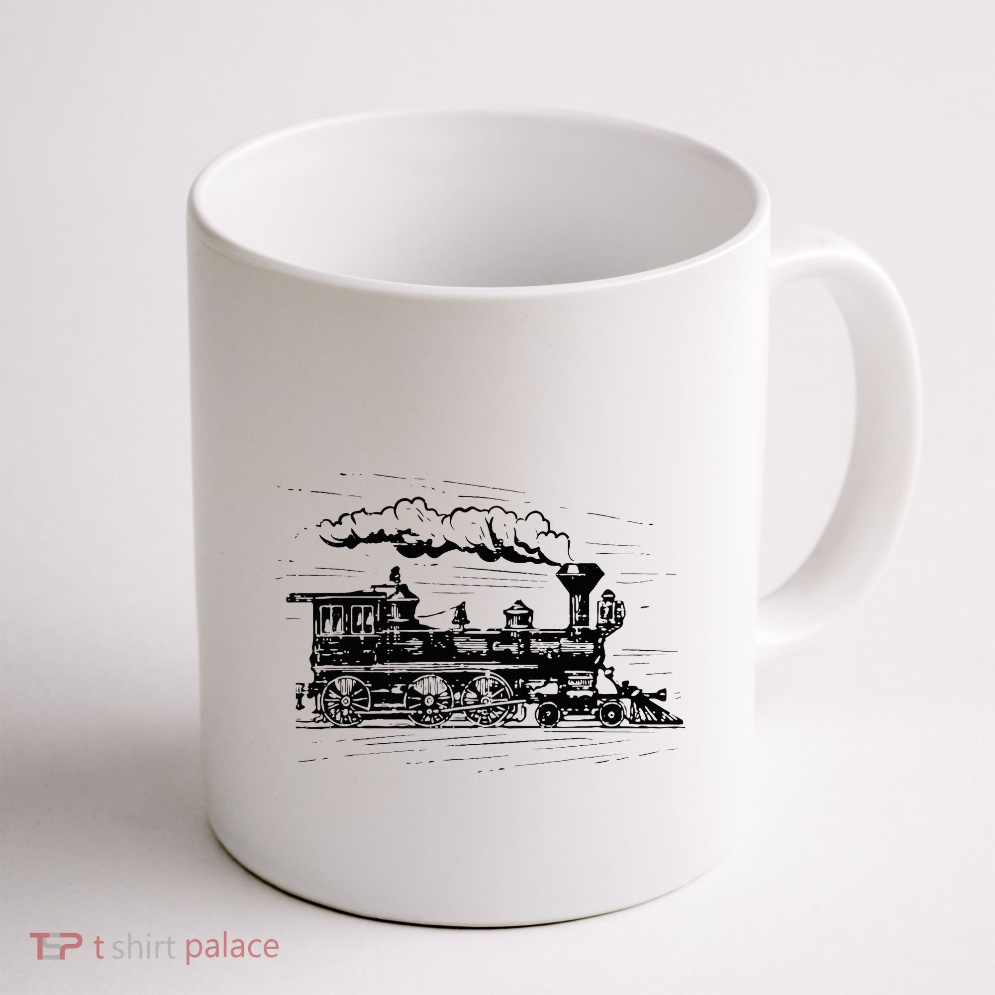 Steam Train Locomotive Engineer Railway Women Coffee Mug