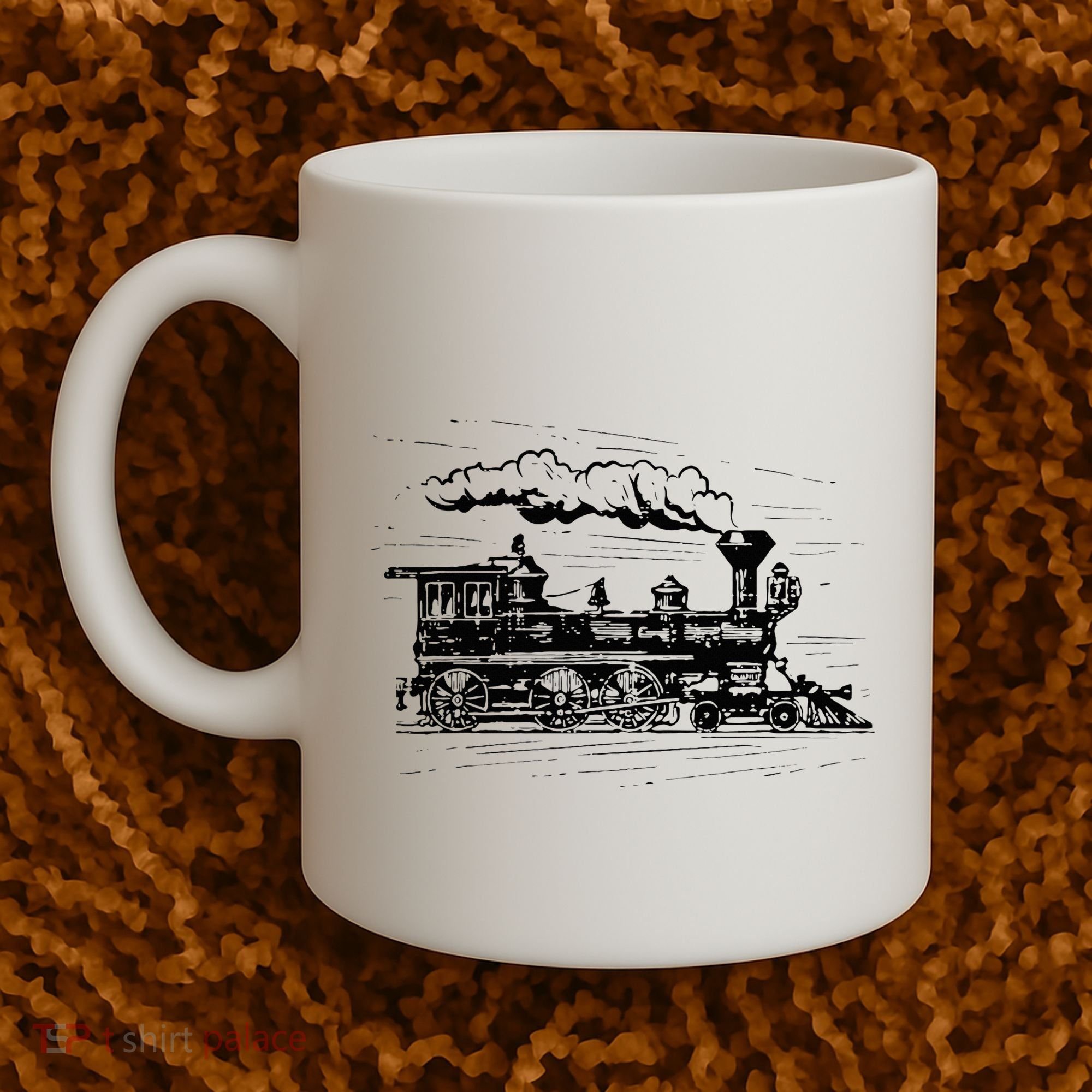 Steam Train Locomotive Engineer Railway Women Coffee Mug