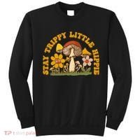 Stay Trippy Little Hippy Mushroom Flowers Sweatshirt thumb 0
