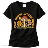 Stay Trippy Little Hippy Mushroom Flowers Women's T-Shirt thumb 0