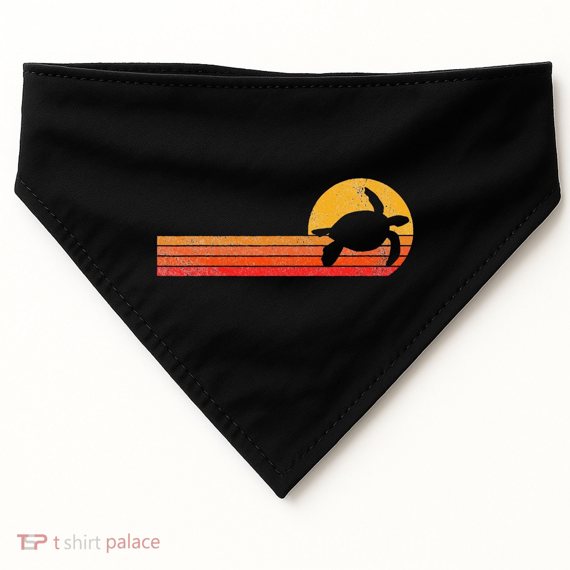 Sea Turtle Lover USA-Made Doggie Bandana