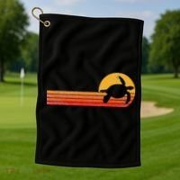 Sea Turtle Lover Golf Towel thumb 1