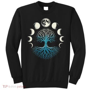 Spiritual Tree Moon Phases Yoga Sweatshirt