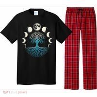 Spiritual Tree Moon Phases Yoga Pajama Set thumb 0