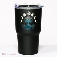 Spiritual Tree Moon Phases Yoga Tumbler thumb 0