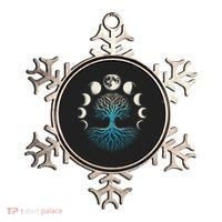 Spiritual Tree Moon Phases Yoga Ornament thumb 0