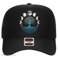 Spiritual Tree Moon Phases Yoga Hat thumb 0