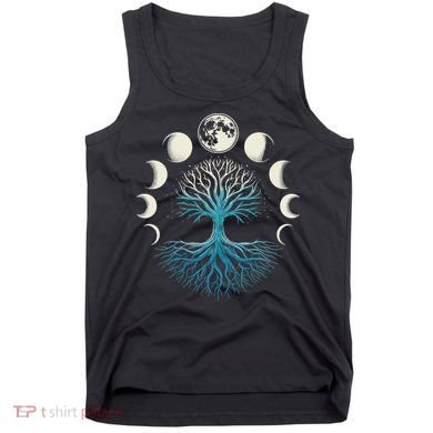 Spiritual Tree Moon Phases Yoga Tank Top