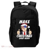 Santa Trump Make Christmas Great Again Family Matching Gift Backpack thumb 0