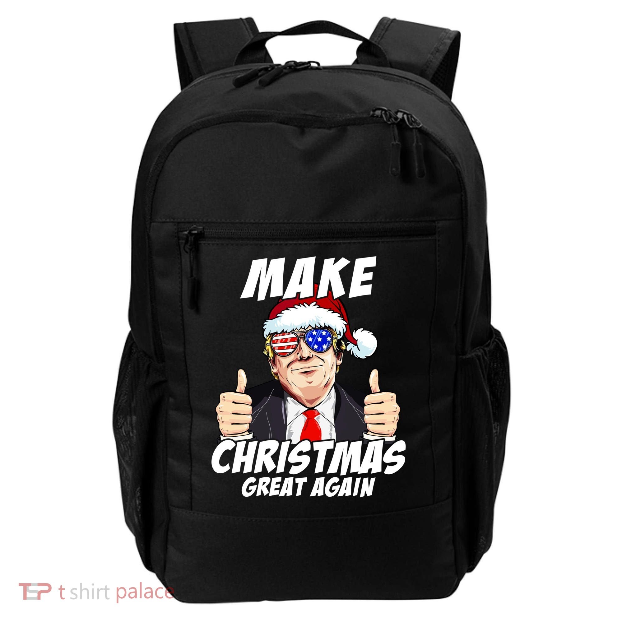 Santa Trump Make Christmas Great Again Family Matching Gift Backpack
