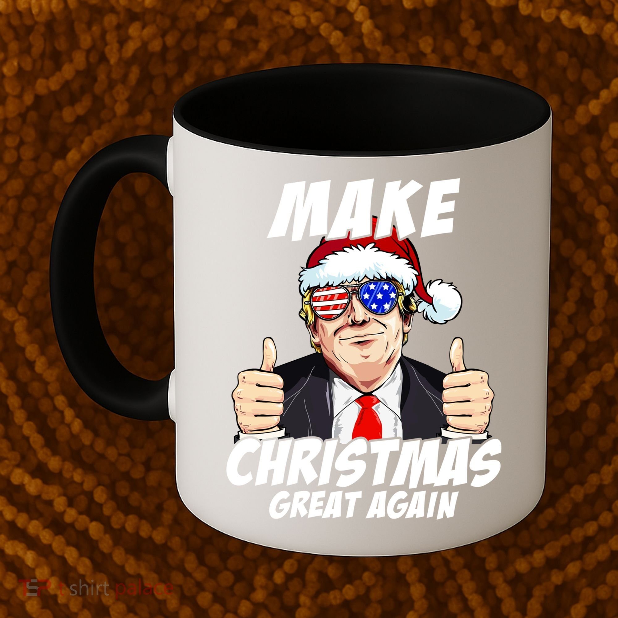 Santa Trump Make Christmas Great Again Family Matching Gift Coffee Mug