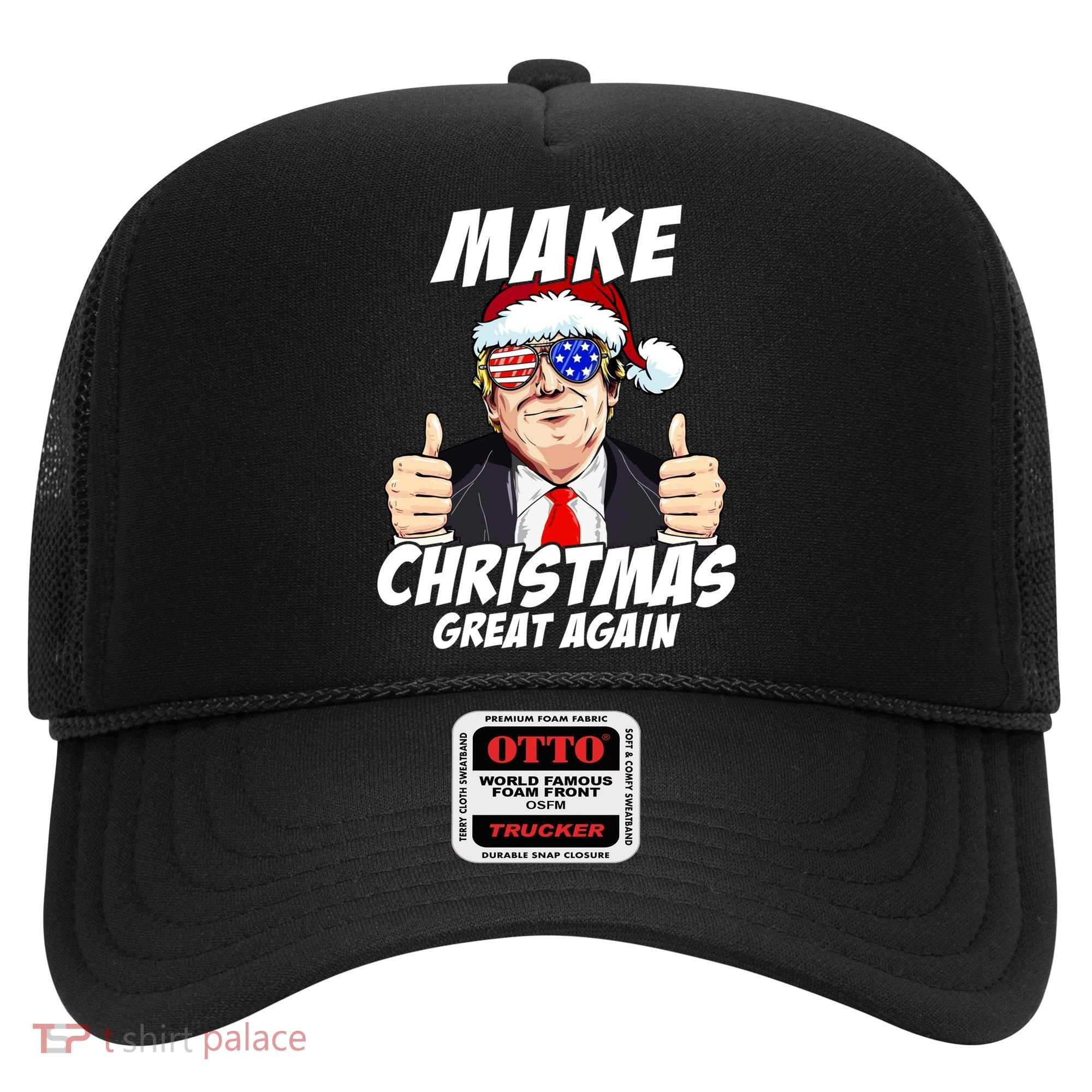 Santa Trump Make Christmas Great Again Family Matching Gift Hat