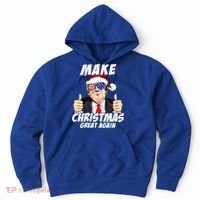 Santa Trump Make Christmas Great Again Family Matching Gift Hoodie thumb 0