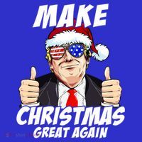 Santa Trump Make Christmas Great Again Family Matching Gift Hoodie thumb 2