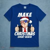 Santa Trump Make Christmas Great Again Family Matching Gift T-Shirt thumb 5