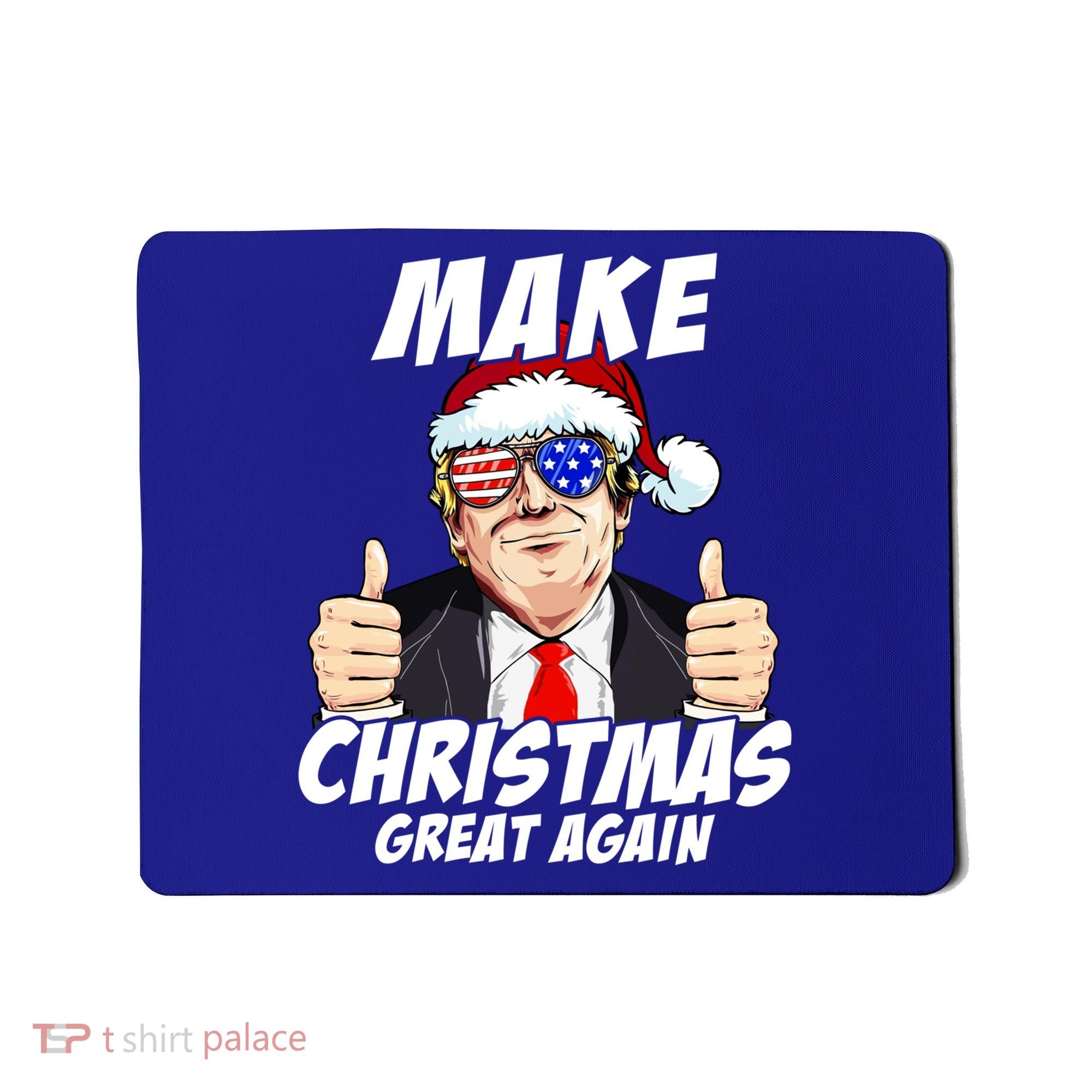 Santa Trump Make Christmas Great Again Family Matching Gift Mousepad