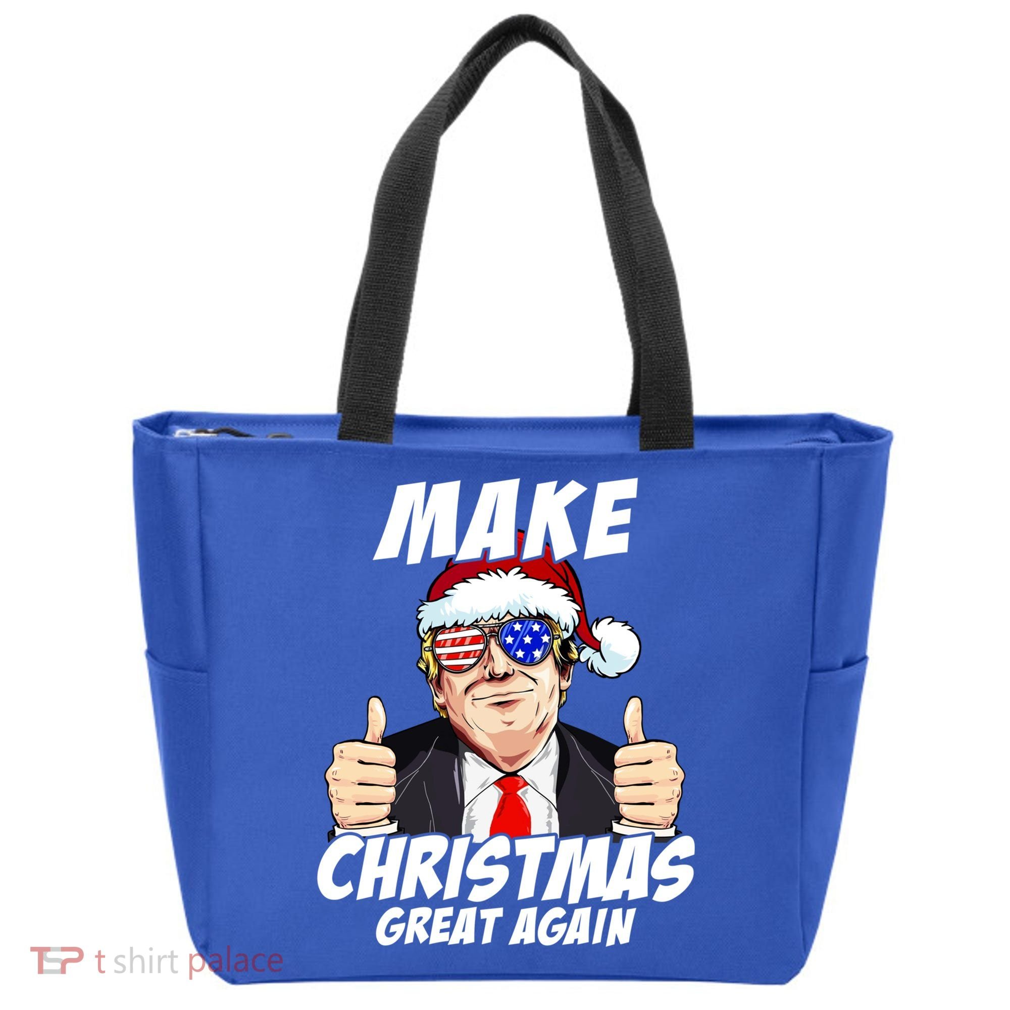 Santa Trump Make Christmas Great Again Family Matching Gift Tote Bag