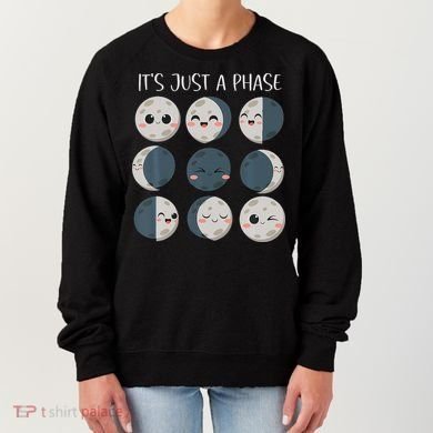 Science Teacher Moon Phases Scientist Back To School Women's Sweatshirt