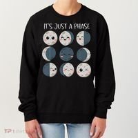 Science Teacher Moon Phases Scientist Back To School Women's Sweatshirt thumb 0